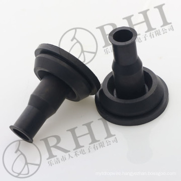 Rubber grommet parts, Black silicon rubber grommet and boot